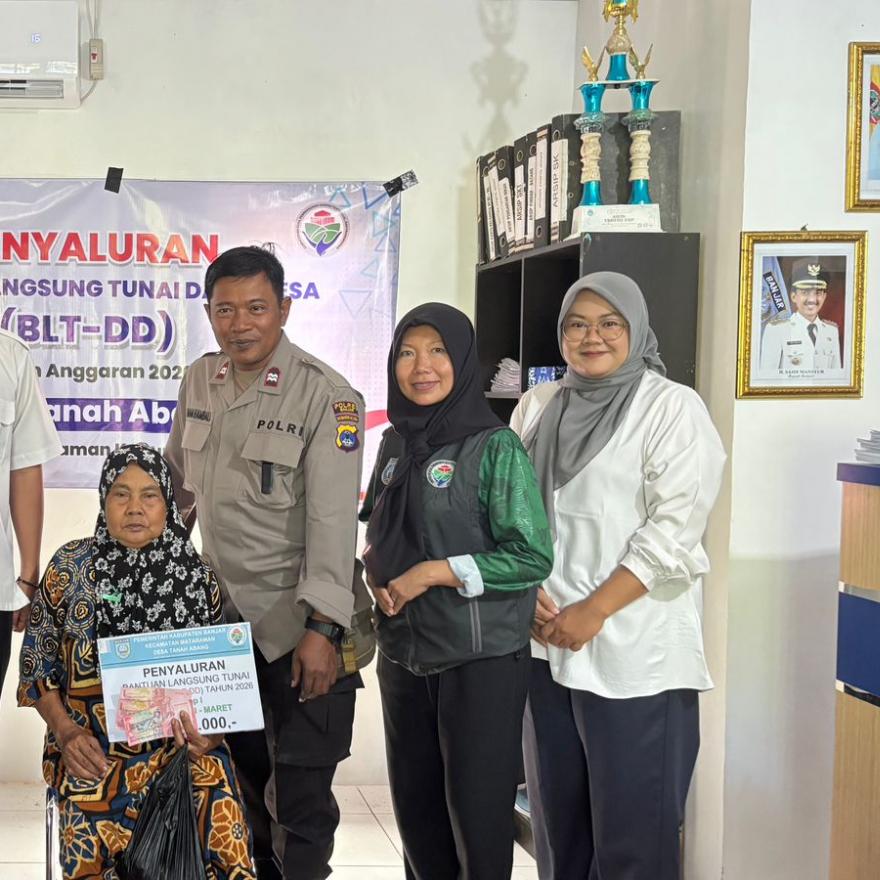 Penyaluran Bantuan Langsung Tunai (BLT) DD Tahap I Untuk KPM Periode Januari-Maret Berjalan Lancar